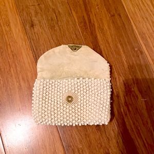 Vintage 1950 beaded coin purse!
